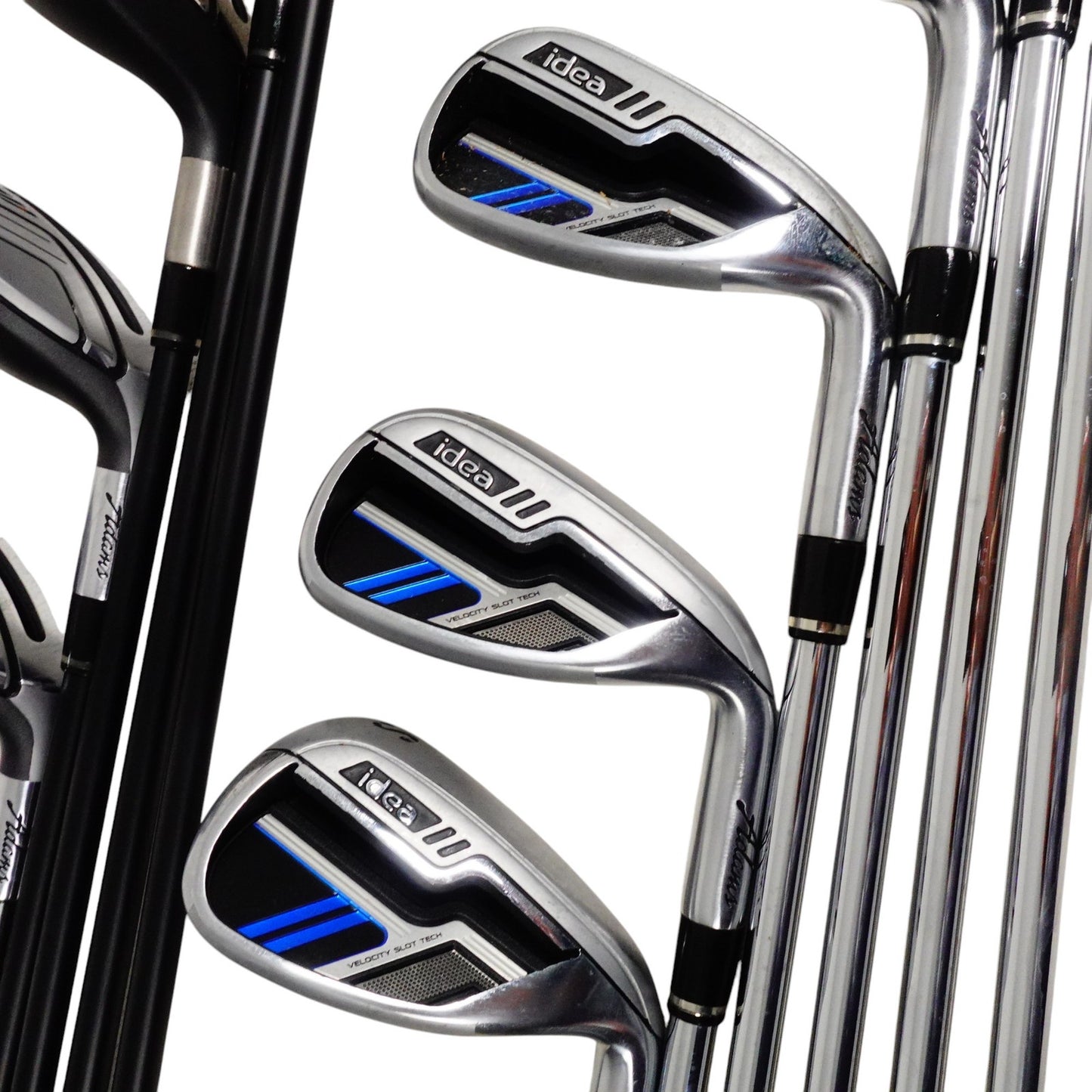 Adams Golf Set 2014 VFT Driver Woods Hybrid Irons Regular Graphite and Steel RH