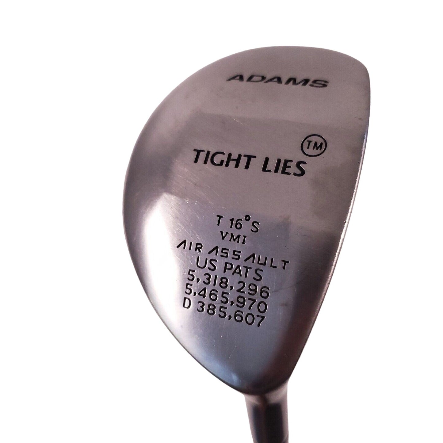 Adams Tight Lie T 16 D Air Assault Fairway Wood Graphite Regular RH NEW GRIP