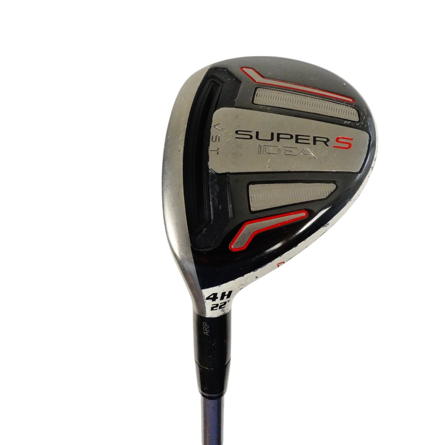 Adams Super S Idea 4 Hybrid Matrix Kujoh Regular Flex Graphite 39.5" LH NEW GRIP