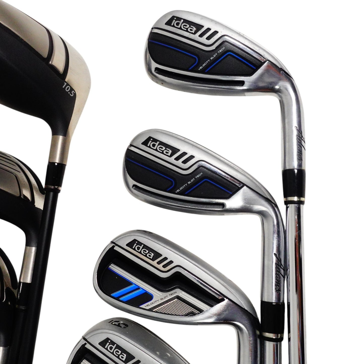 Adams Golf Set 2014 VFT Driver Woods Hybrid Irons Regular Graphite and Steel RH