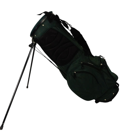 Augusta National Masters RARE Carry Stand 5 Way Golf Bag Green w Rain Cover